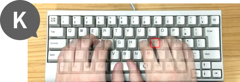 k