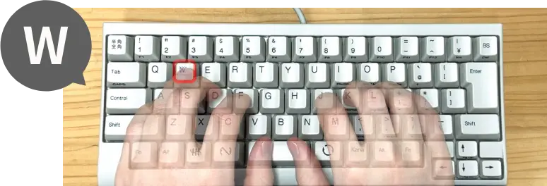 w