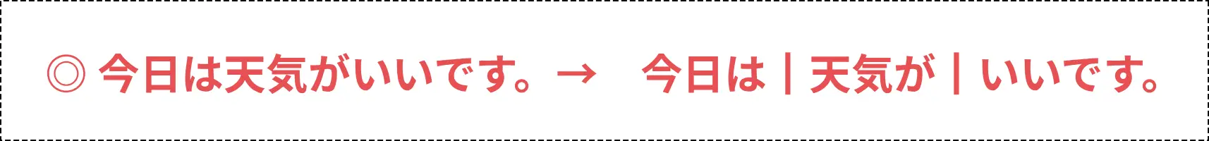正しい変換例